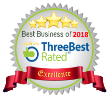 Best Business of 2018Three Best Rated